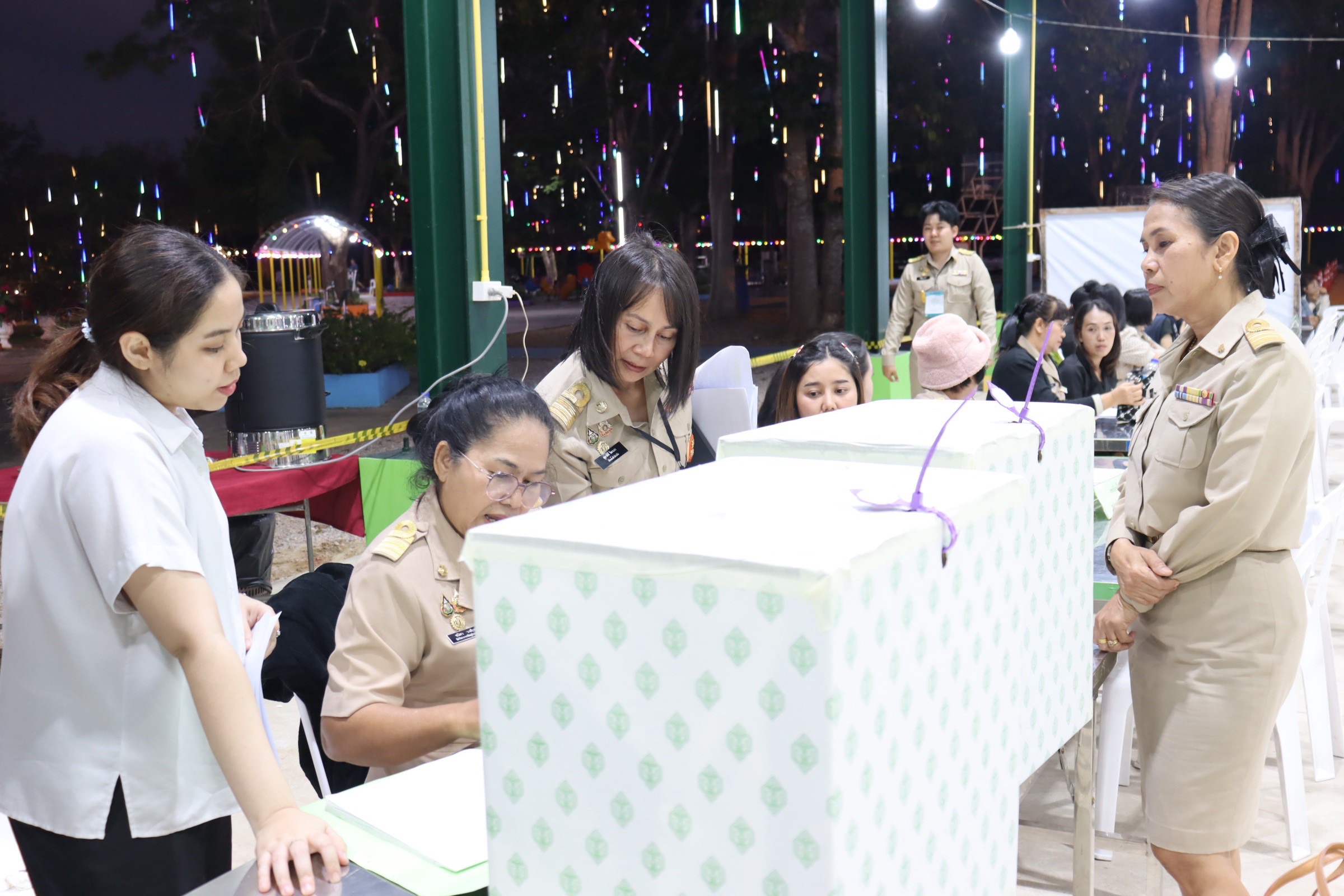 บรรยากาศการเลือกตั้งสมาชิกองค์การบริหารส่วนตำบลและนายกองค์การบริหารส่วนตำบลท่าข้าม วันที่ 11 มกราคม 2569✨